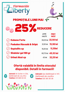 promoții luna mai